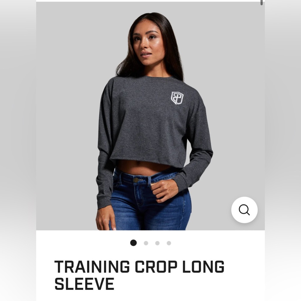 Born Primitive Training Crop Long Sleeve